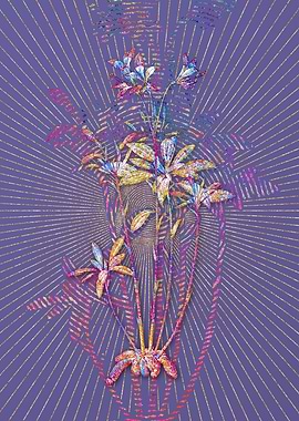 Lily of the Incas 2 Mosaic