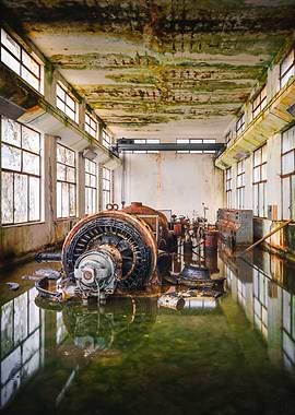 Sinking Power Plant