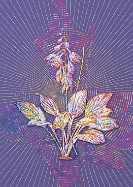 Daylily Mosaic Botanical 2