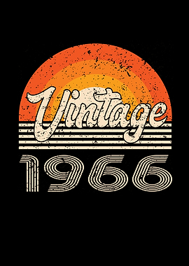 Vintage 1966 Birthday