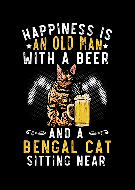 A Beer And A Bengal Cat