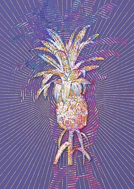 Pineapple Mosaic Botanical