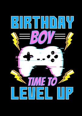 Time to Level Up Birthday
