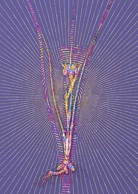 Snakes Head Mosaic Flower