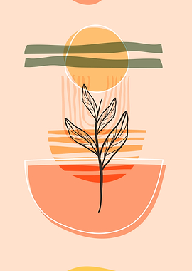 Mid century Modern art