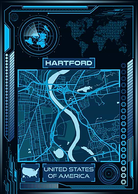 HARTFORD MAP USA