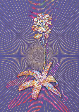 Sun Star Mosaic Botanical