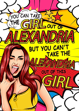 Comic Girl Alexandria