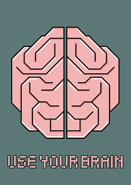 USE YOUR BRAIN CARTOON