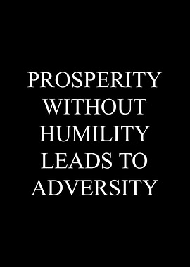 Prosperity and Adversity