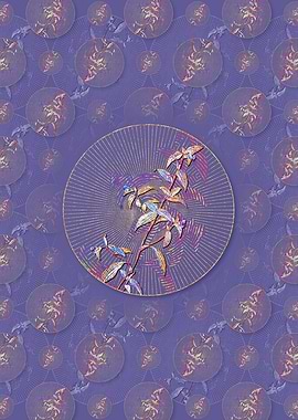 Birdbill Dayflower Pattern