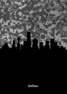 Dallas Texas camouflage