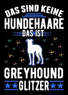 Greyhound Glitzer Britisch