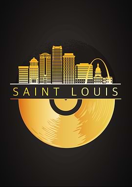 Saint Louis City Skyline