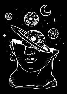 Weirdcore Aesthetic Statue