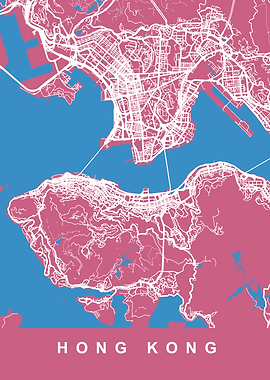 HONG KONG Map