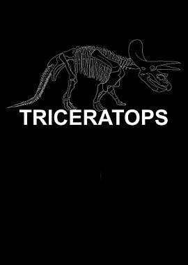 Dinosaurier Fossil Skelett