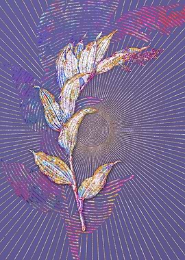 Treacleberry Mosaic Flower