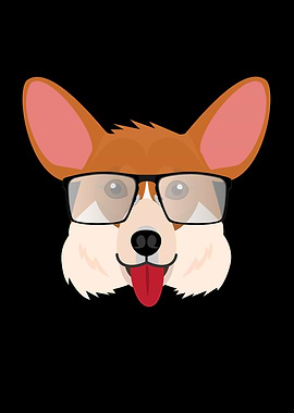 Dog With Glasses Puppy