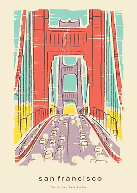 San Francisco Illustration