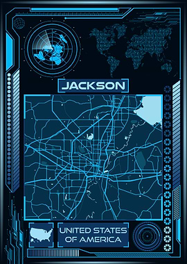 JACKSON MAP USA