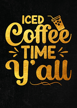 Iced coffee time Italy All