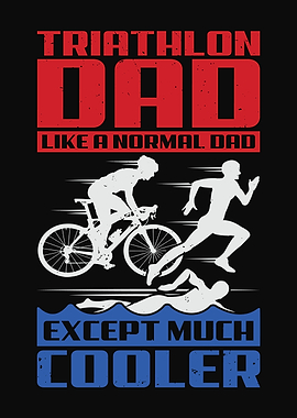 Triathlon Dad Design