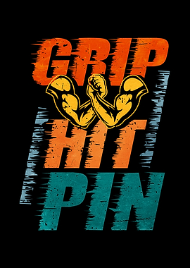 Grip Hit Pin Arm Wrestling