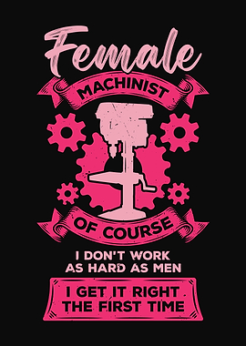 Female Machinist Design