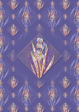 German Iris Pattern