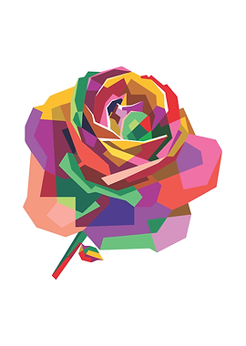 Beautiful Rose Pop flower