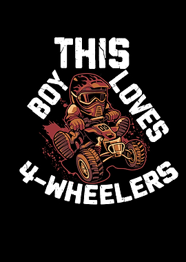 Quad Riding This Boy Loves