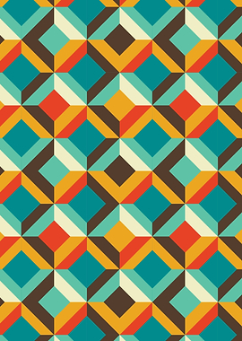 Modern Retro Pattern 03