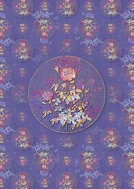 Burgundy Cabbage Rose