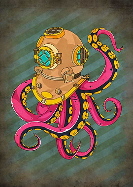 Octopus scuba dive