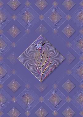 Chess Flower Pattern