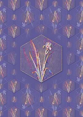 Crimean Iris 2 Pattern