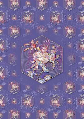 Cabbage Rose 2 Pattern