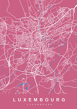 LUXEMBOURG Map