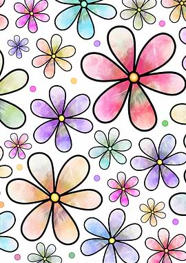 Doodle Daisy Flower 11