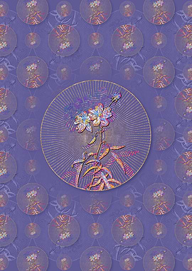 Peach Leaved Rose Pattern