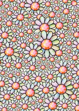 Doodle Daisy Flower 01