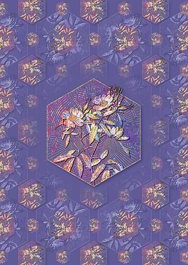 Pink Swamp Roses Pattern