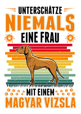 Magyar Vizsla Frau Drahtha