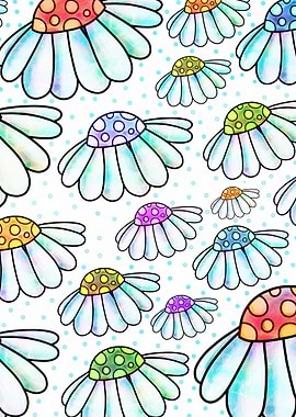 Doodle Daisy Flower 10