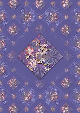 Pink Alpine Rose Pattern