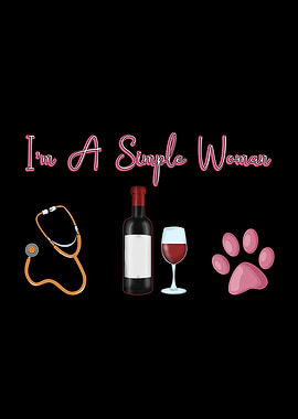 Nursing Nurse Wine Dogs