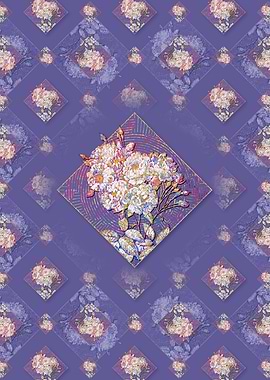 Noisette Roses Pattern