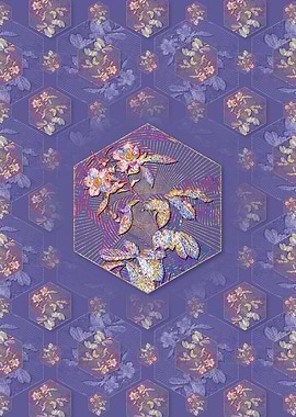 Pink Alpine Roses Pattern