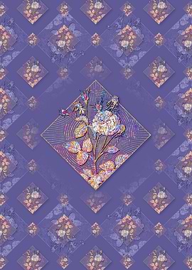 Pink Agatha Rose 3 Pattern